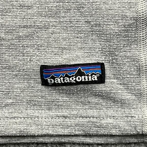 VTG Patagonia R.5 Quarter Zip Top Womens Size Medium Gray Polartec Regulator - Picture 6 of 12